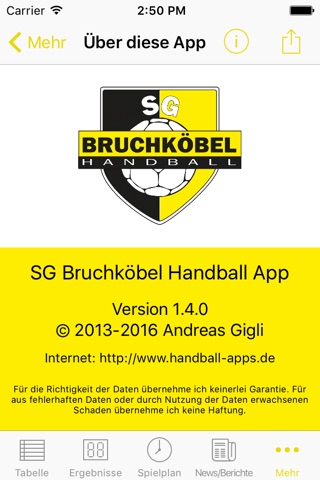 SG Bruchköbel Handball screenshot 4