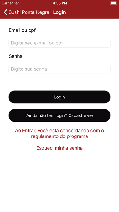 How to cancel & delete Sushi Ponta Negra from iphone & ipad 3