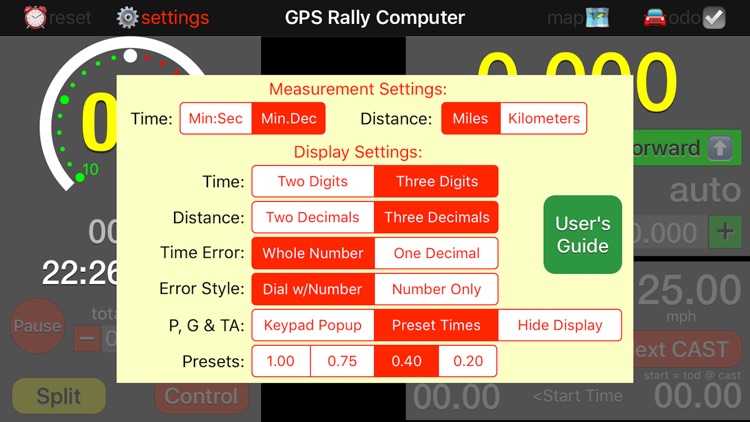GPS Rally Computer screenshot-4