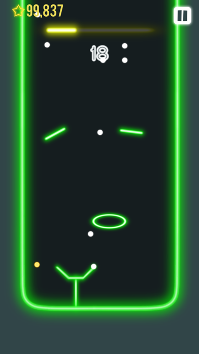 Neon Ball Scooper screenshot 2
