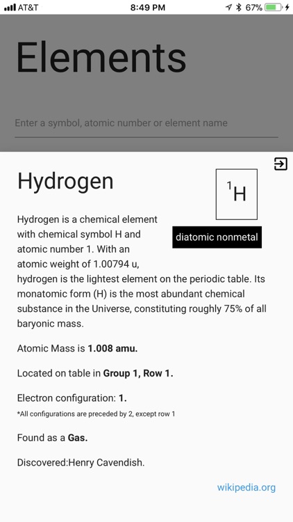 ChemTables - Periodic Table