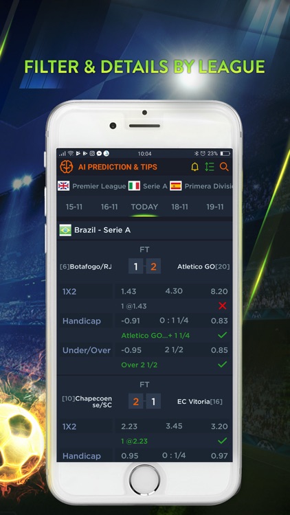 Football Soccer Tips by AI