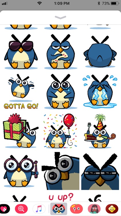 Grumply - Penguin Stickers