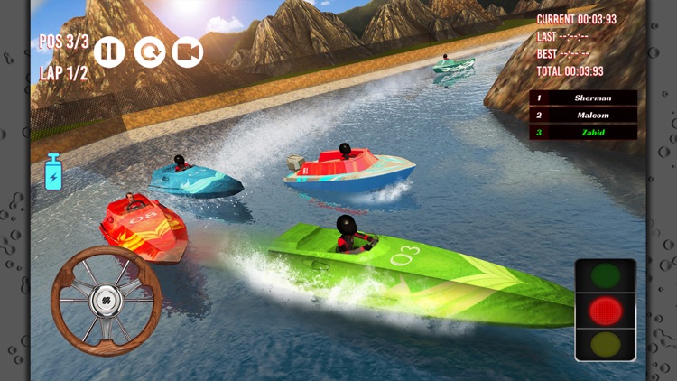 3D Boat Racing Simulator 2018
