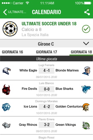 Campionato Spezzino screenshot 3