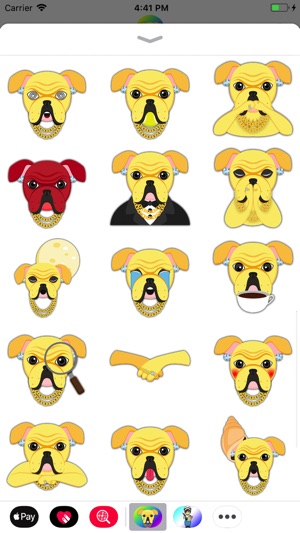 Yellow Gold Hip Hop Bulldog(圖4)-速報App