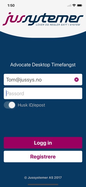 Advocate Desktop Timefangst