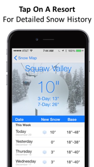 Tahoe Snow Map & Webcams(圖2)-速報App