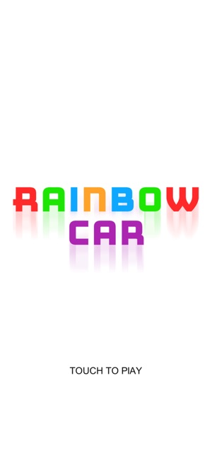 Rainbow car