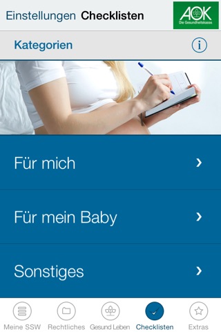 AOK Schwanger - Gesund Leben screenshot 3