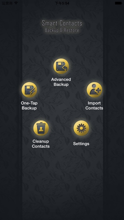 Backup & Import Contacts