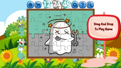 Little ghost jigsaw puzzles screenshot 2