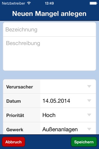 WINPLAN++ defects screenshot 2