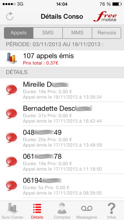 Mon compte pour Free Mobile