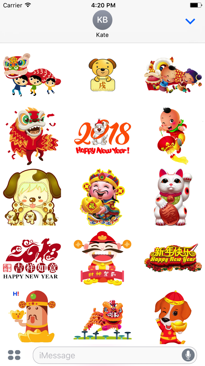Chinese New Year Sticker