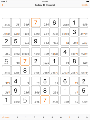 Sudokus without Limit screenshot 3