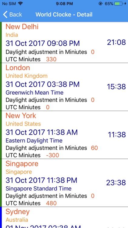 World Clock CS screenshot-3