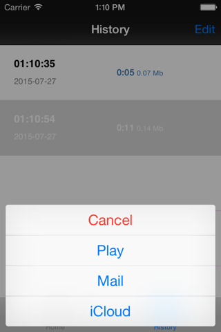 MP3 Voice Recorder ,MP3 player screenshot 4