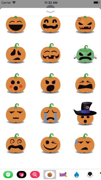 Pumpkin emoji for halloween