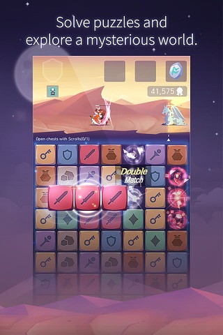 Puzzle Knights. screenshot 2