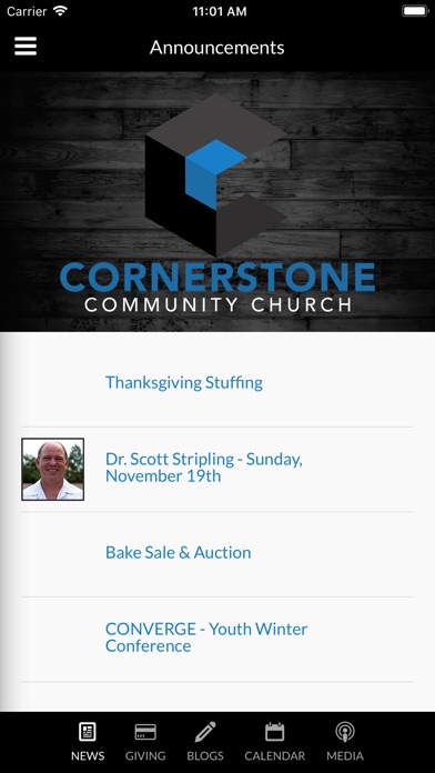 Cornerstone Church springtown screenshot 3