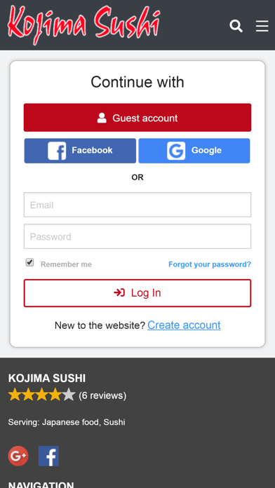 How to cancel & delete Kojima Sushi from iphone & ipad 2