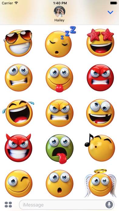 Emojis - 3D Emoji Stickers screenshot 3
