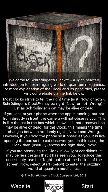 Schrödinger's Clock