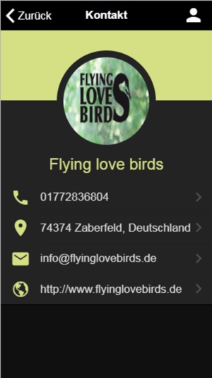 Flying Love Birds