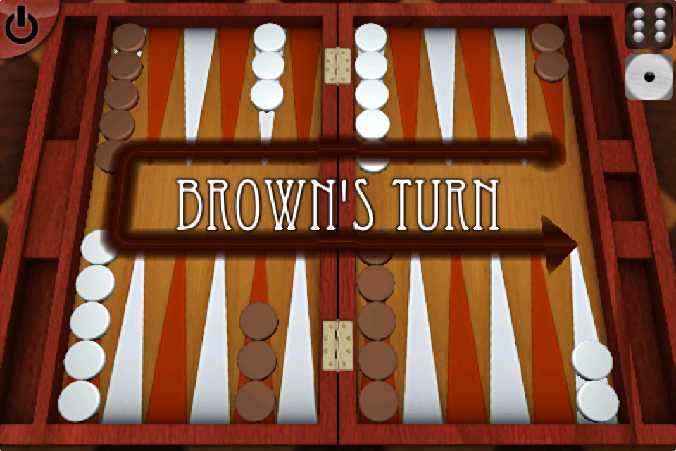 ArtDeco Backgammon 3D screenshot 2