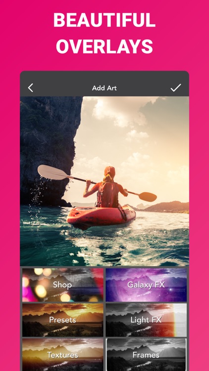 Piclay Photo Blend Editor Text