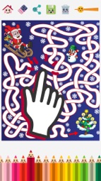 Christmas mazes & puzzle Captura de tela 3