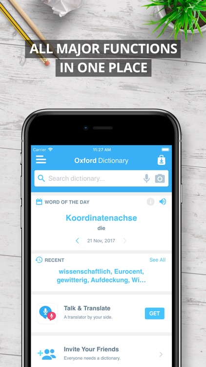 Oxford German Dictionary 2017 screenshot-0