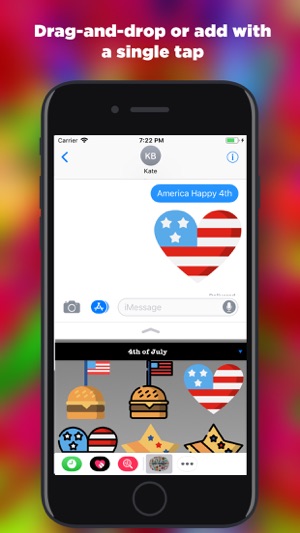 USA Holiday Stickers(圖1)-速報App