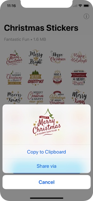 Christmas WAStickerApps(圖3)-速報App