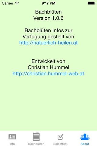 Bachblüten Info und Test screenshot 4