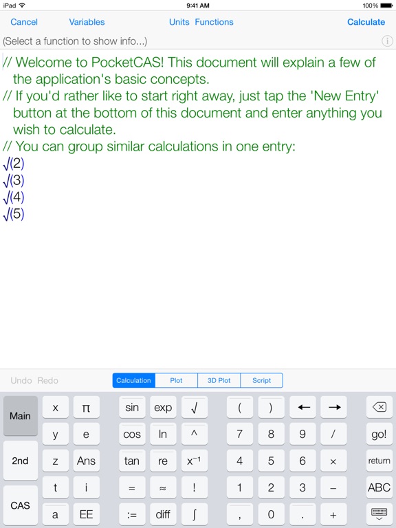 pocketcas app for the iphone