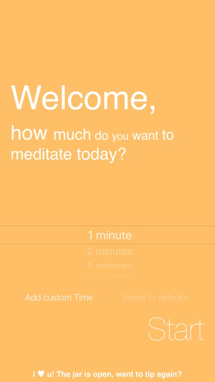 Omo, Simply Meditate