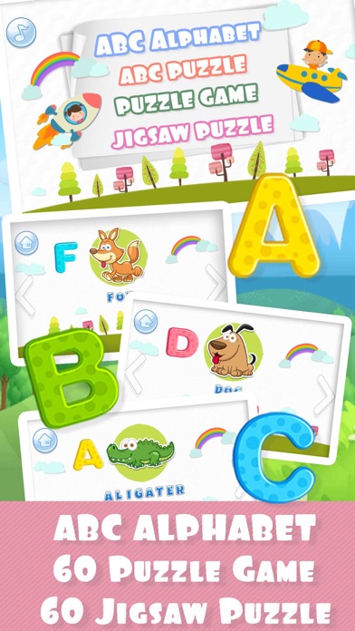 How to cancel & delete ABC Alphabet & Puzzle Learning from iphone & ipad 1
