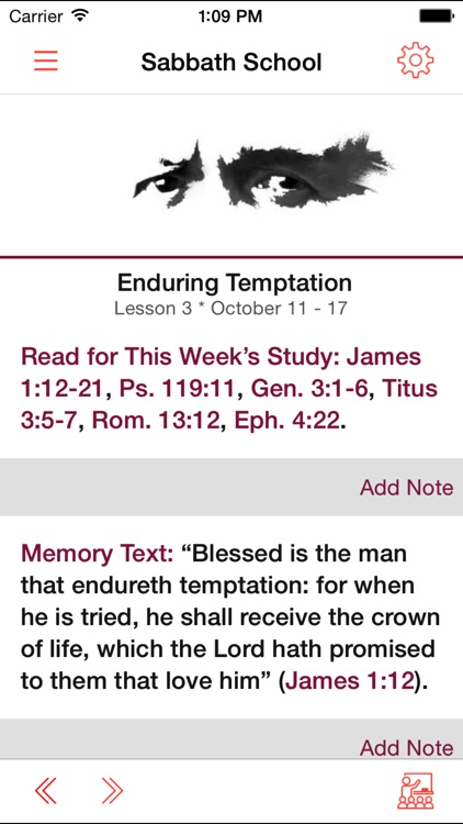Sabbath School Quarterly App screenshot-4