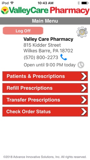 Valley Care Pharmacy(圖2)-速報App