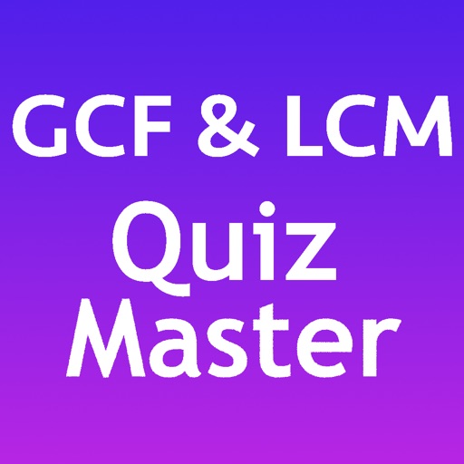 GCF & LCM Quiz Master icon