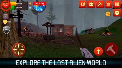 How to cancel & delete Alone Planet: Survival Sim from iphone & ipad 1