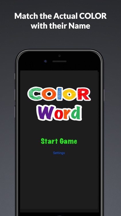 Color Word Match