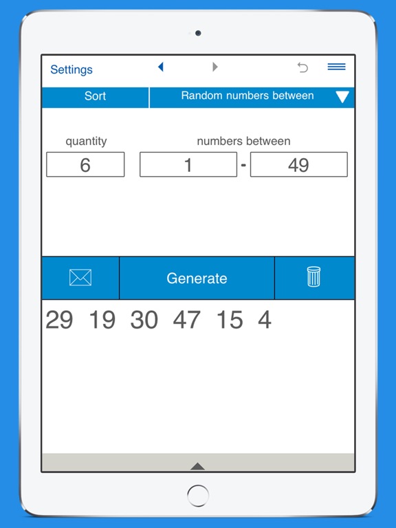 Random Number Generator Appzaza