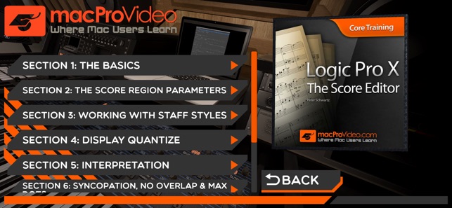 Score Editor in Logic Pro X(圖1)-速報App