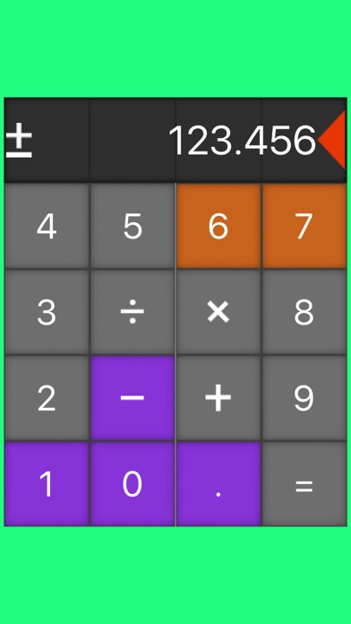 Calculatris screenshot 2