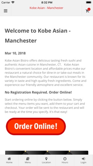 Kobe Asian Bistro Manchester(圖1)-速報App