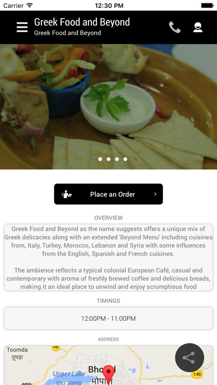 Greek Food and Beyond.