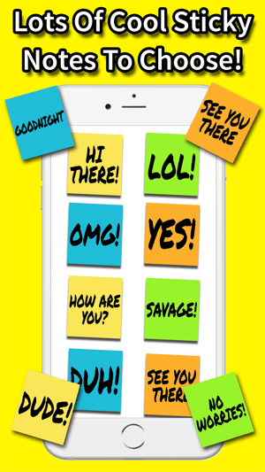 Animated Sticky Notes Stickers(圖1)-速報App